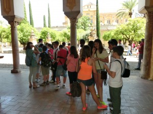 en la mezquita